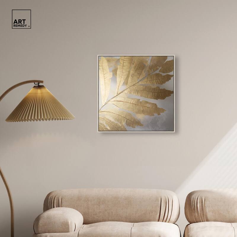 Golden Canopy (I) Canvas by Art Remedy