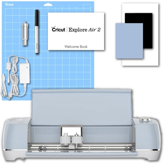 Cricut Explore Air Blue Machine Electronic Digital Vinyl Die