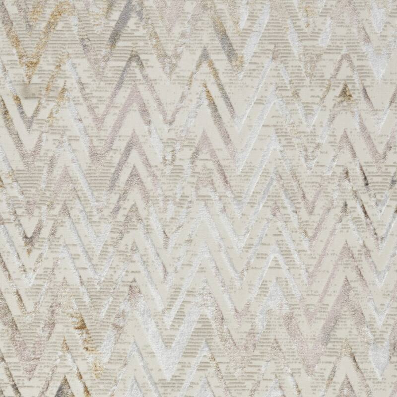 Power Loomed Distressed Modern Non Skid Stain Resistant Area Rug - 71' X '47' X '0.39