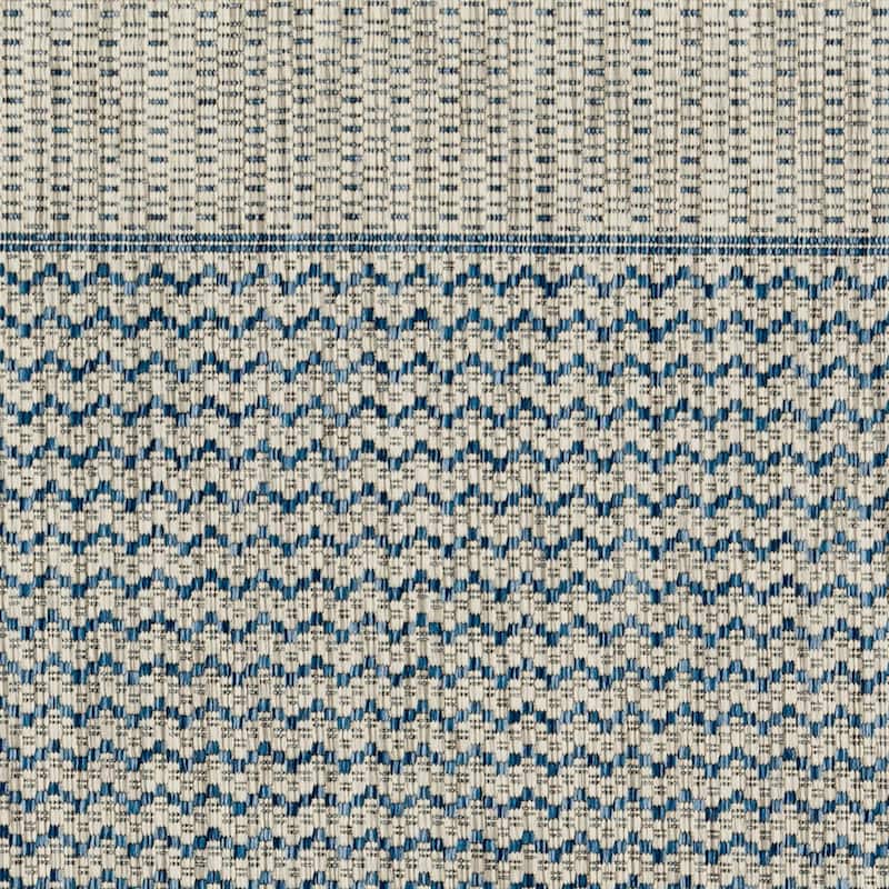 Alexander Home Havannah Chevron Stripe Indoor/ Outdoor Area Rug