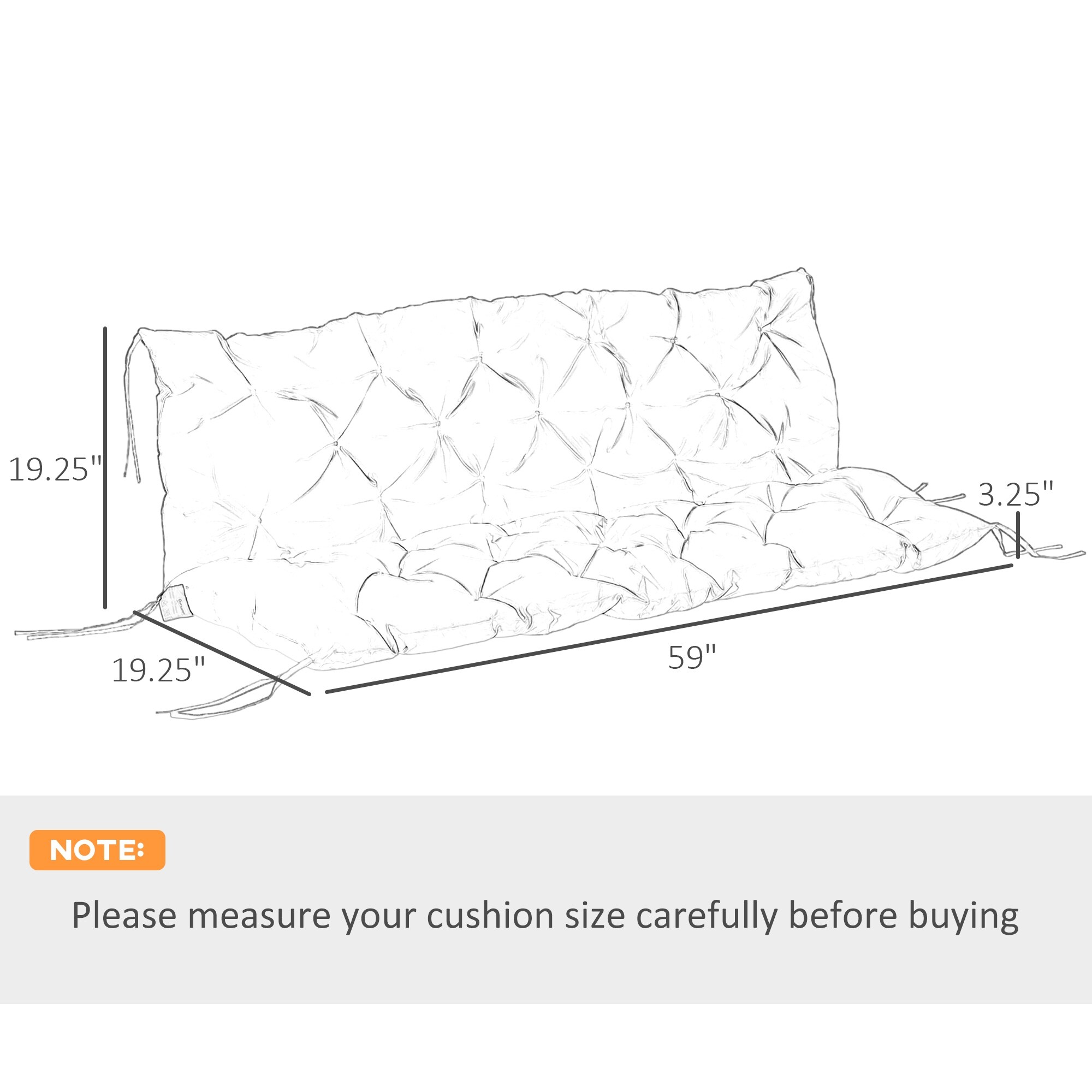Bench replacement cushions online