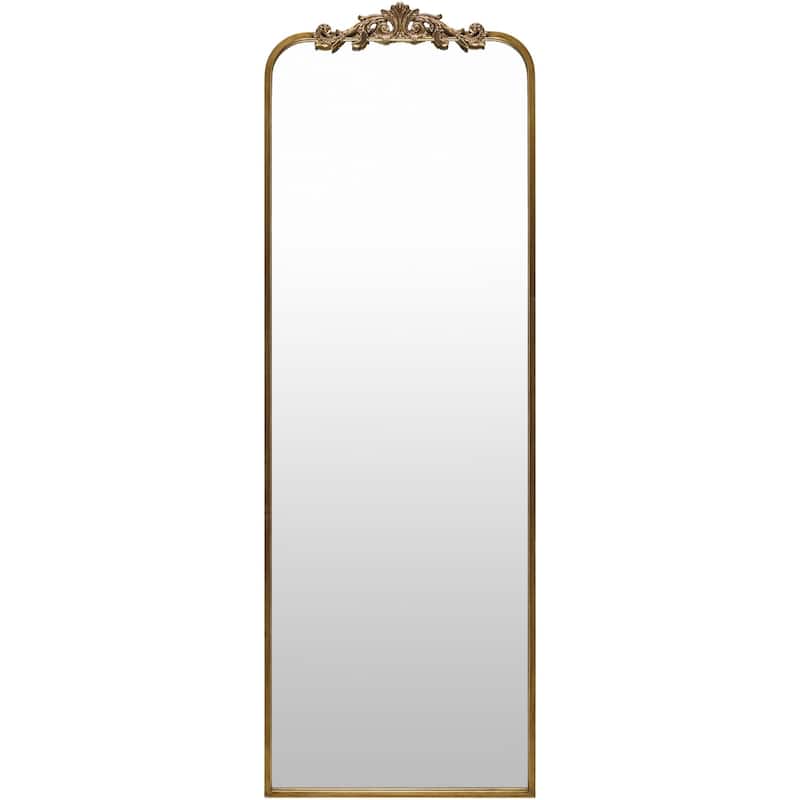 Livabliss Aarlen Traditional Full Length Mirror - Gold - 65"H x 22"W x 2"D