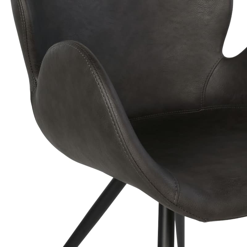 Furnish Theory Terra Serenity Dining Armchair Arm Chair w/ Various Artificial Leather (Polyurethane) Upholstery Covers