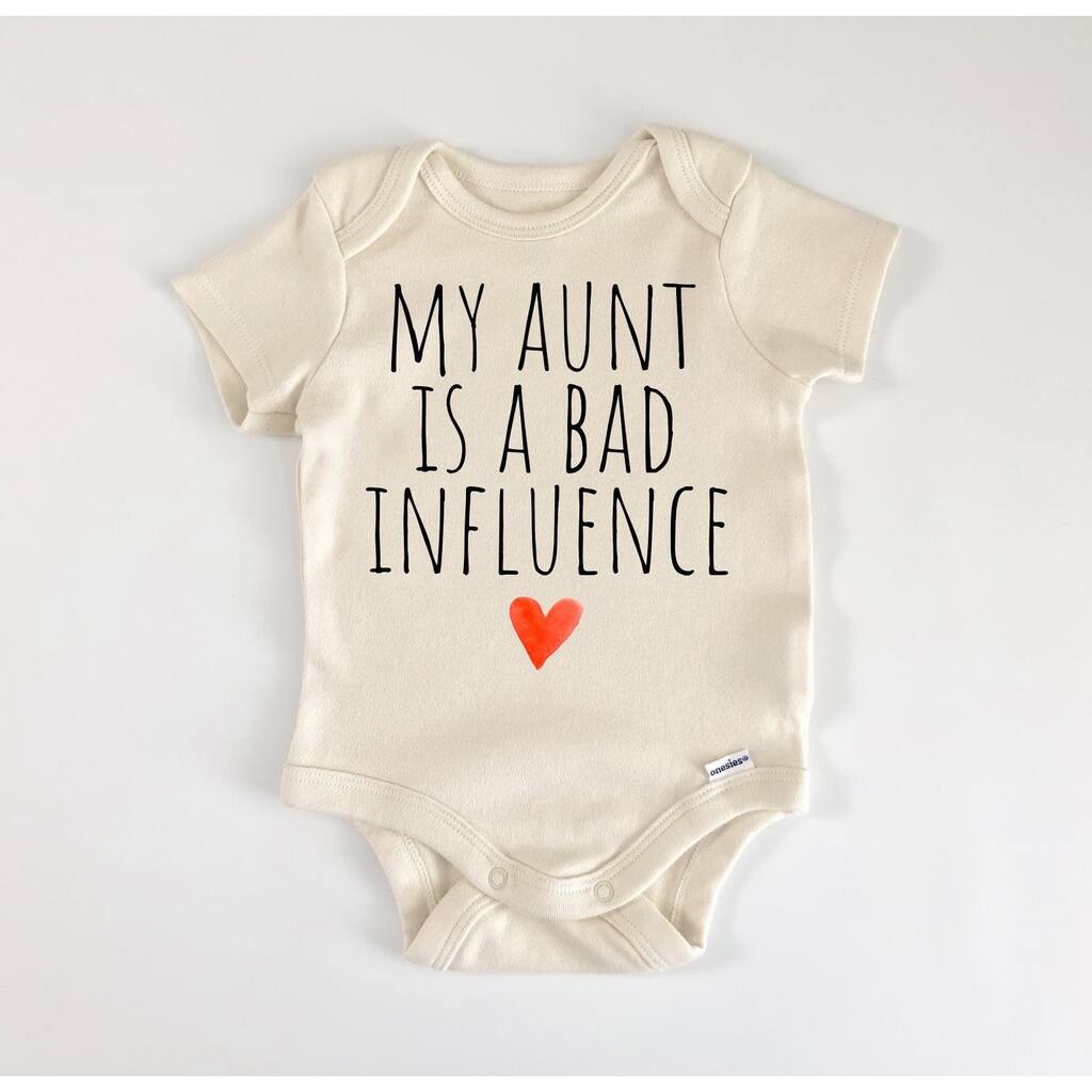 Aunt Auntie - Baby Boy Girl Clothes Infant Bodysuit Funny Cute Newborn