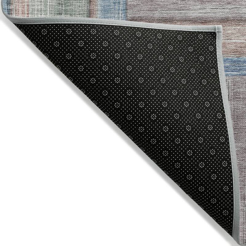 Machine Washable Indoor/ Outdoor Modern Weave Chantille Rug