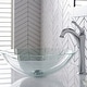 preview thumbnail 29 of 33, Kraus Glass Vessel Sink, Bathroom Faucet, Pop Up Drain, Mounting Ring