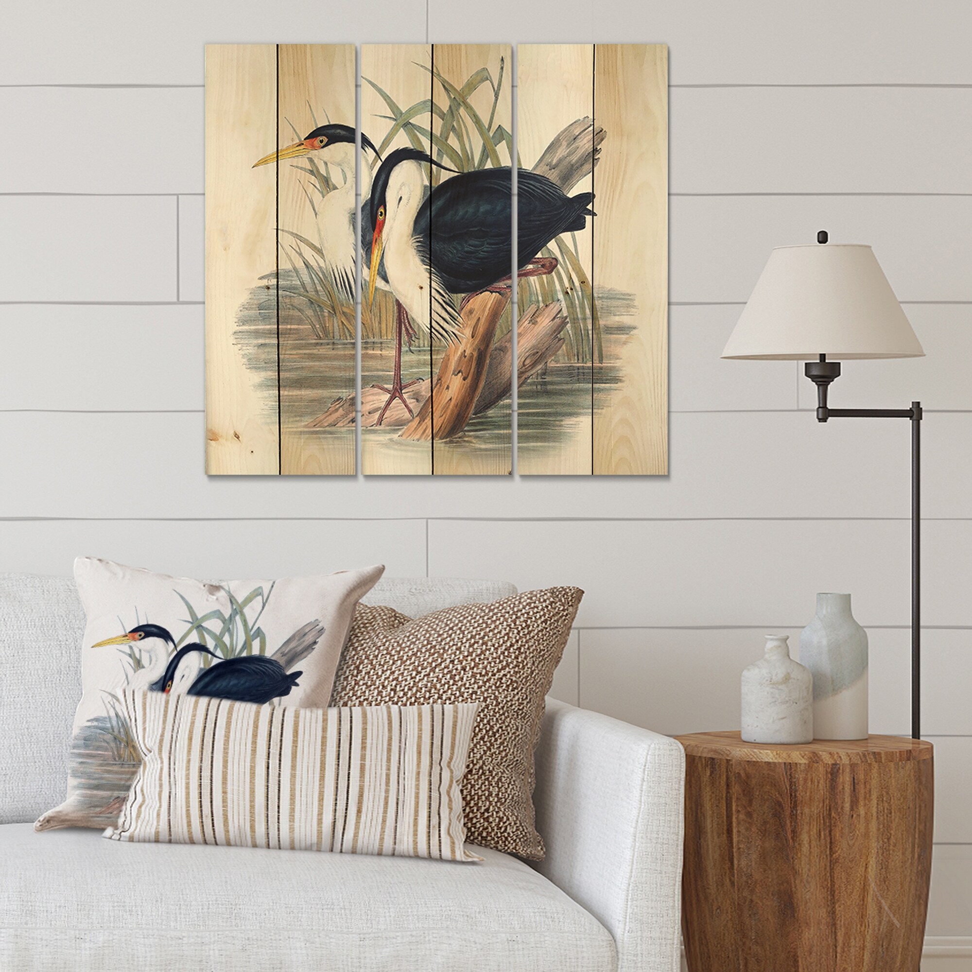 Designart 'Vintage Bird Life II' Traditional Print on-image