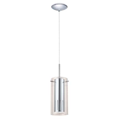 Eglo Pinto 1 1-Light Mini Pendant with Chrome Finish