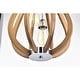 preview thumbnail 8 of 8, Flann 14 Inch Farmhouse Water Drop Pendant Chandelier 1-Light