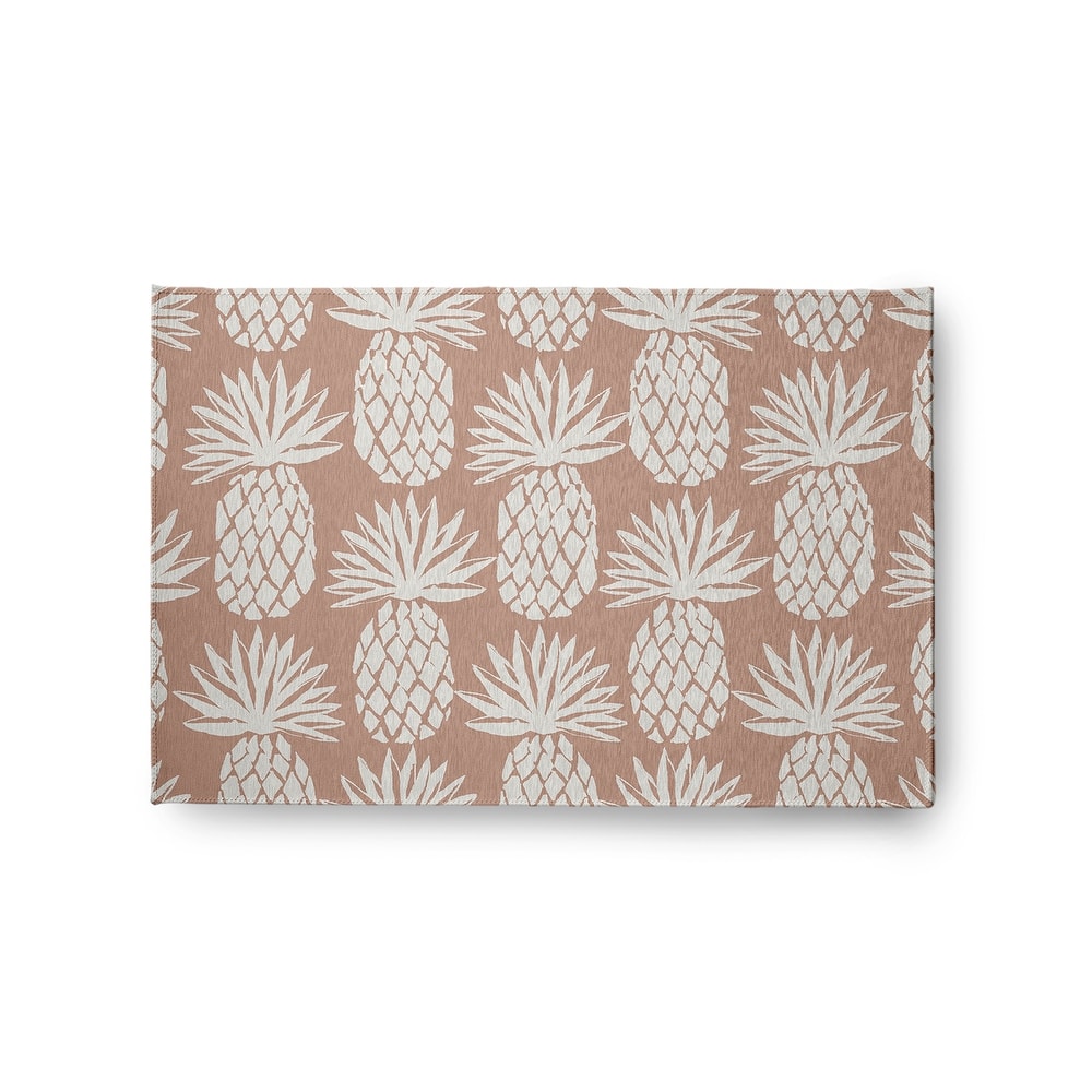 Pineapple Pattern Indoor/Outdoor Rug