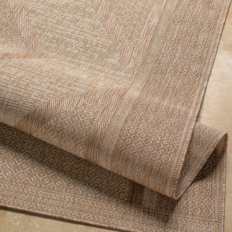 Livabliss Rakter Bold Diamond Indoor/ Outdoor Area Rug