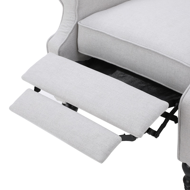 Walter Tufted Fabric Recliners (Set of 2) by Christopher Knight Home