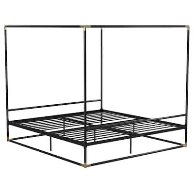 CosmoLiving by Cosmopolitan Celeste Canopy Metal Bed