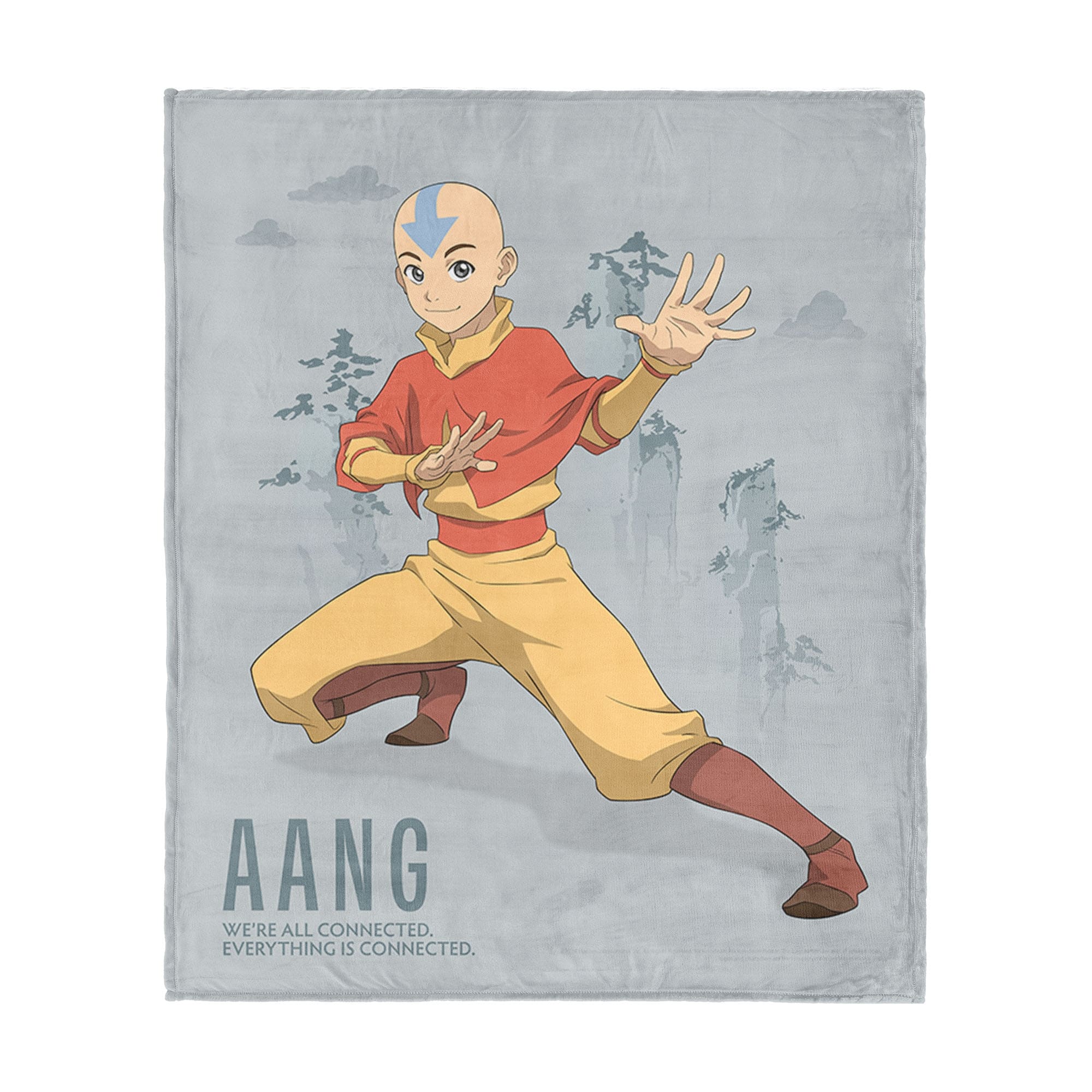 Nickelodeon Avatar The Last Airbender Silk Touch Throw Blanket