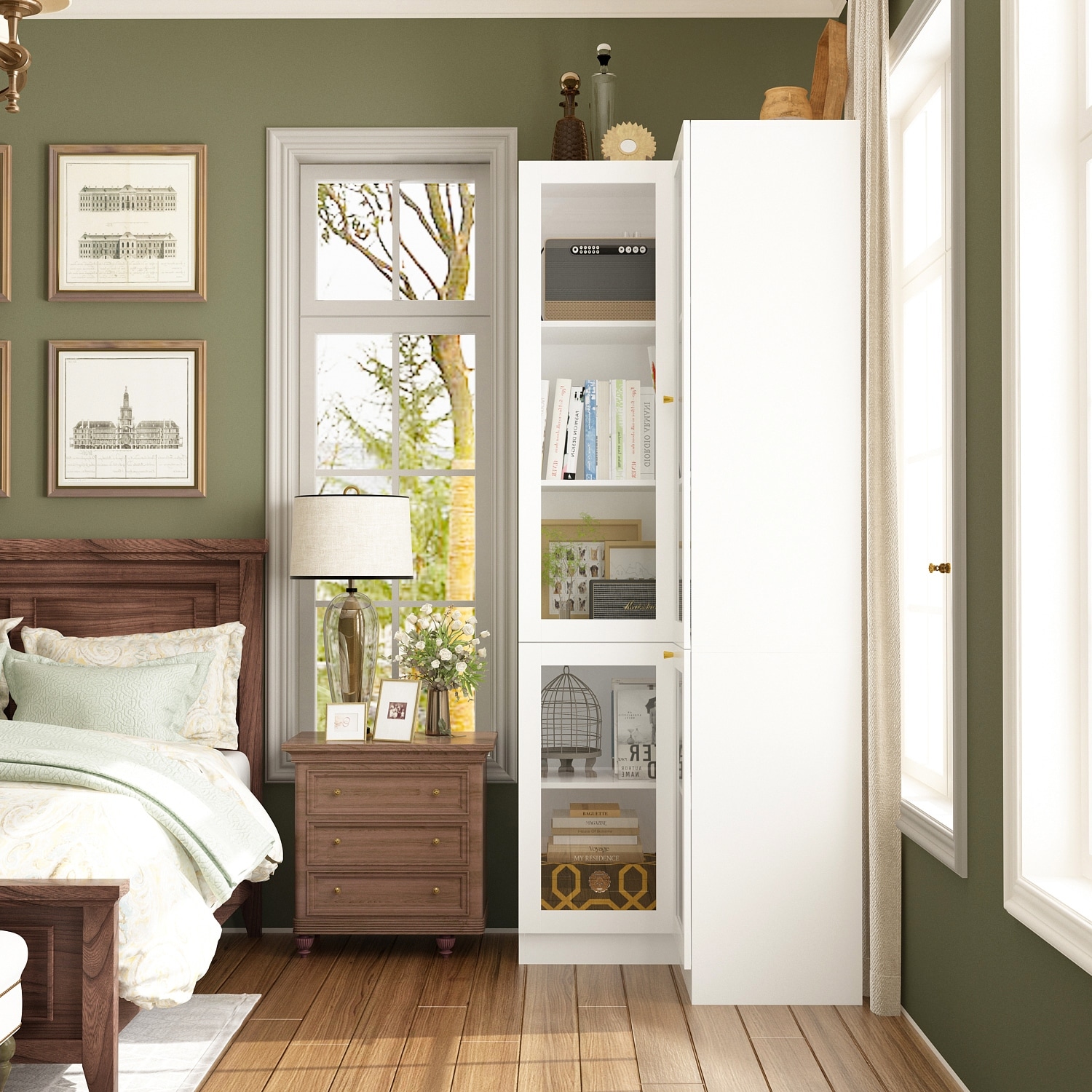 Elegant-White-Gold-Corner-