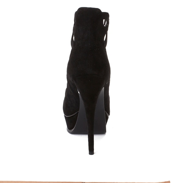 saint laurent lace up heels