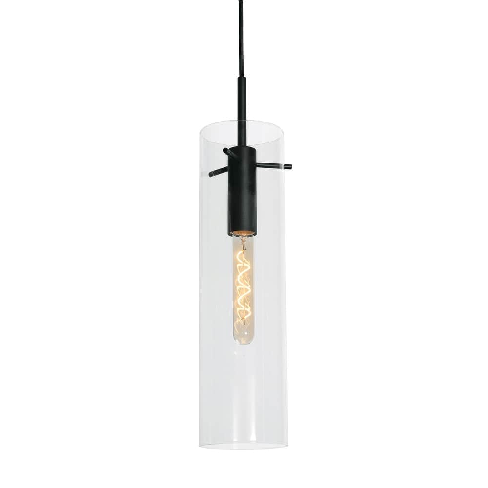 AFX Vista 1-Light Pendant - Clear Glass Shade