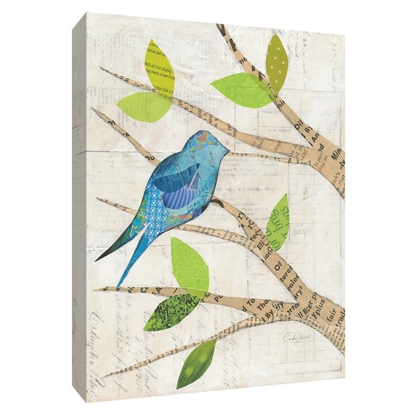 PTM Images 9-154914 PTM Canvas Collection 10" x 8" - "Birds in Spring I" Giclee Birds Art Print on Canvas