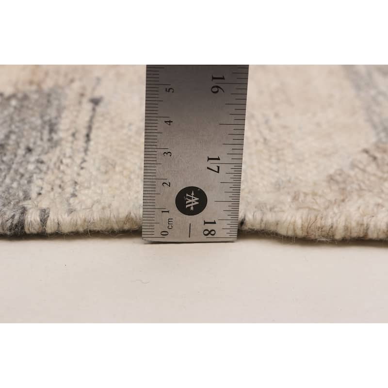 Ankara Ivory Kilim 5'0" x 6'10" - 5'0 x 6'10