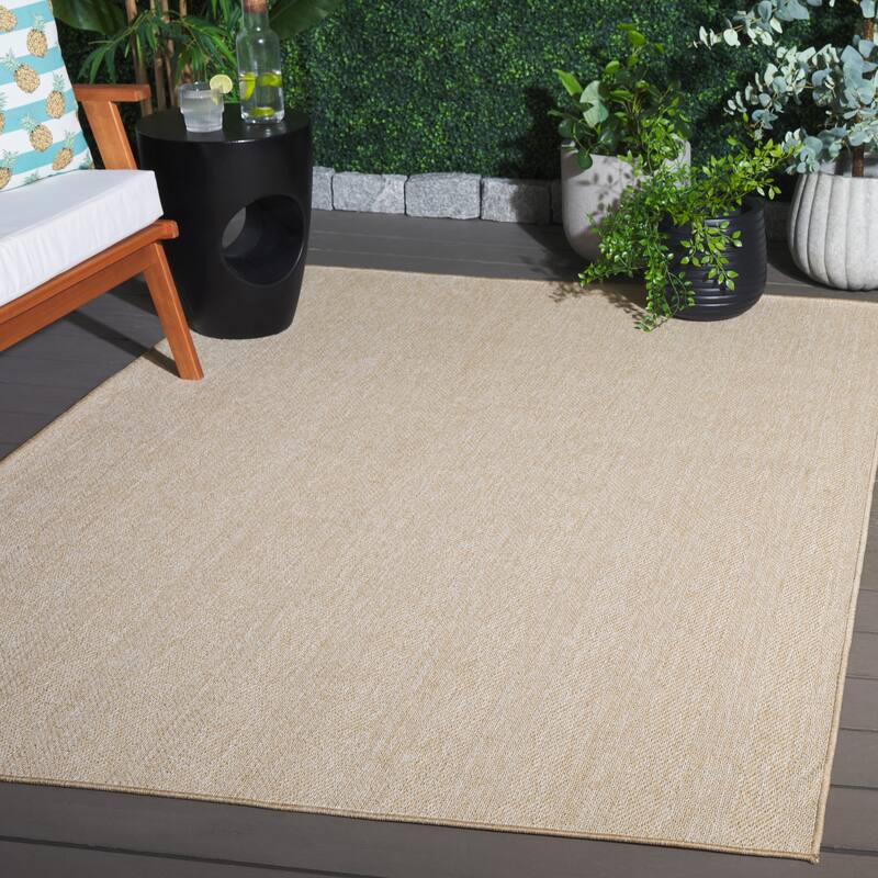 SAFAVIEH Sisal Orlie Performance Indoor/Outdoor Rug - 4' x 6' - Beige