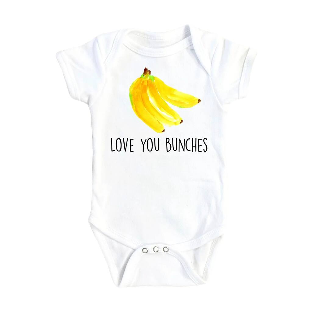 Banana Bunches - Baby Boy Girl Clothes Infant Bodysuit Funny Cute Newborn