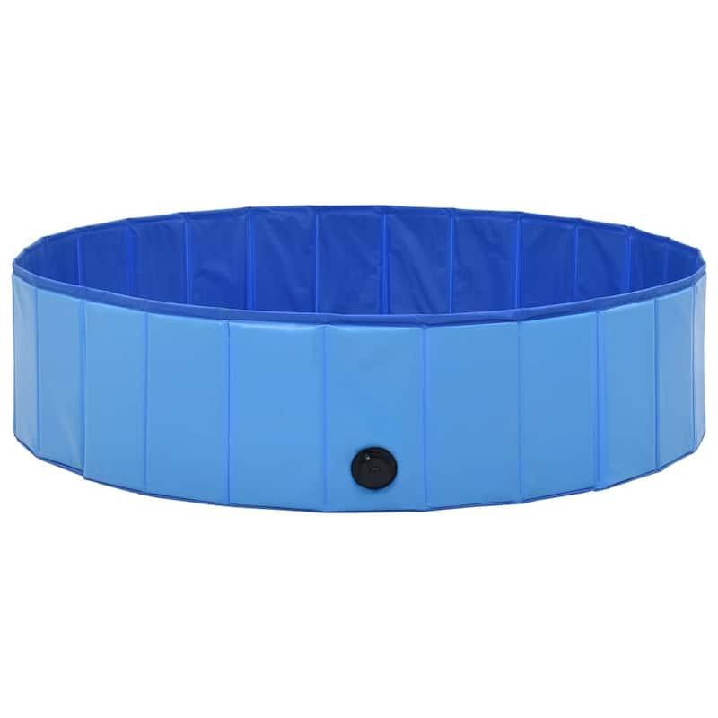 Foldable Dog Swimming Pool - 47.2" x 11.8"