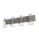 preview thumbnail 2 of 10, Hunter Devon Park Bathroom Vanity Wall Light, Damp Rated, Rustic, Farmhouse