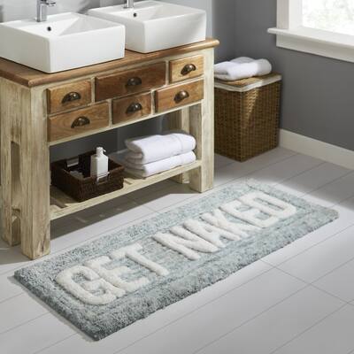VCNY Home Get Naked Statement Bath Rug