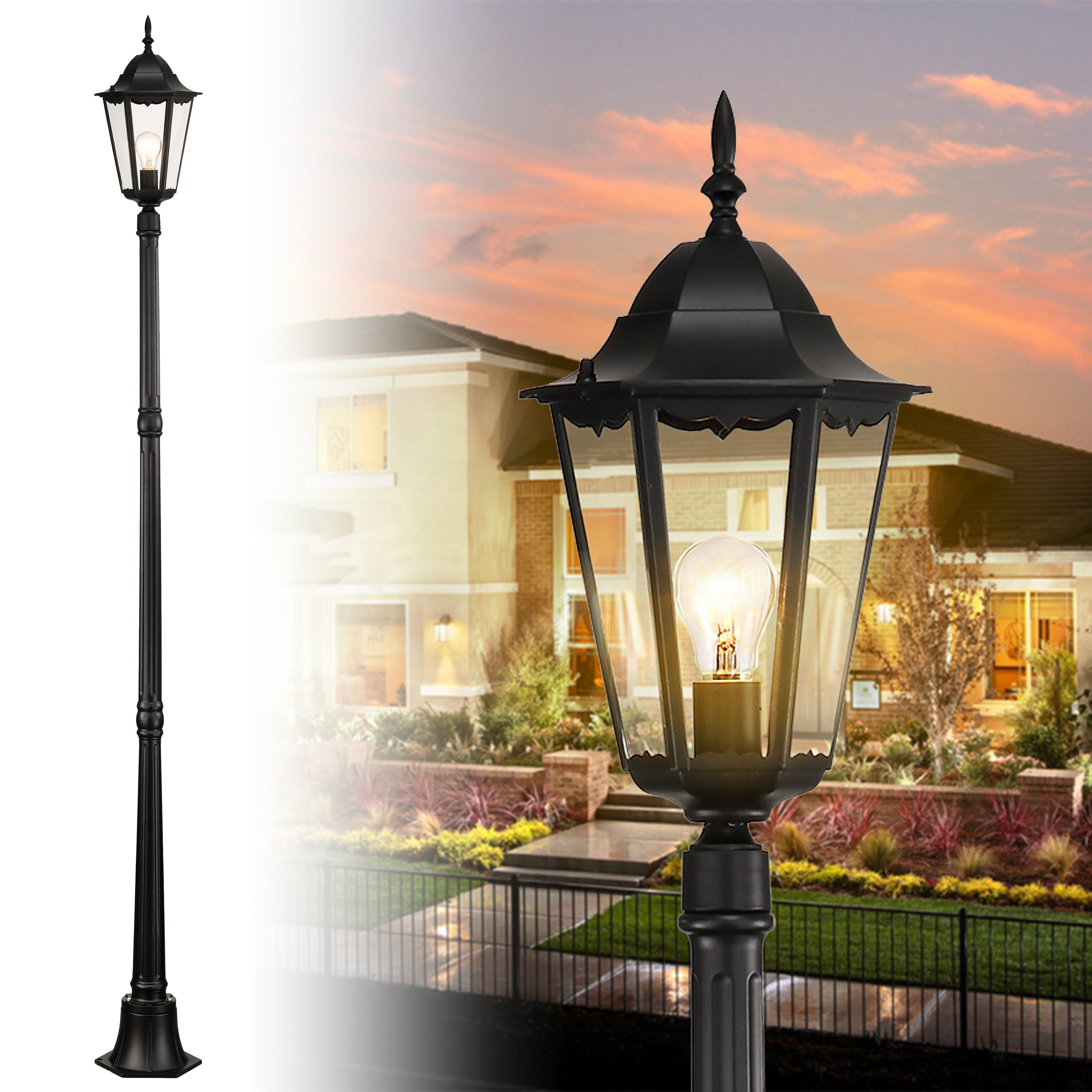 Driveway lantern lights online