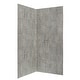 preview thumbnail 18 of 21, Palisade 78in x 36in x 36in Waterproof Vinyl Shower Surround Kit with Accessories Urban Coast