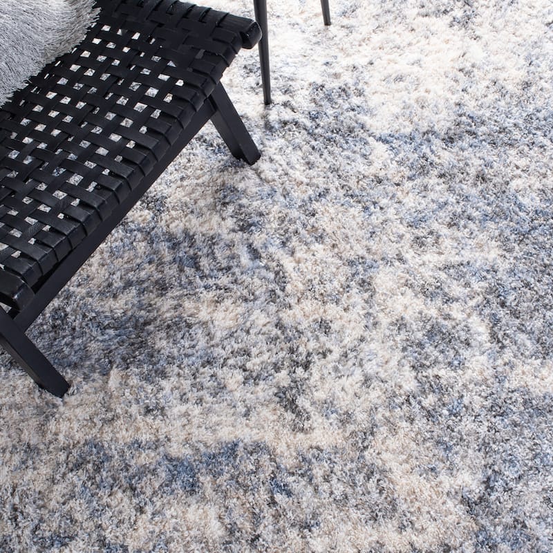 SAFAVIEH Berber Shag Yasumi Abstract 1.25-inch Thick Rug