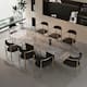 Option Italian Gray & Black chair