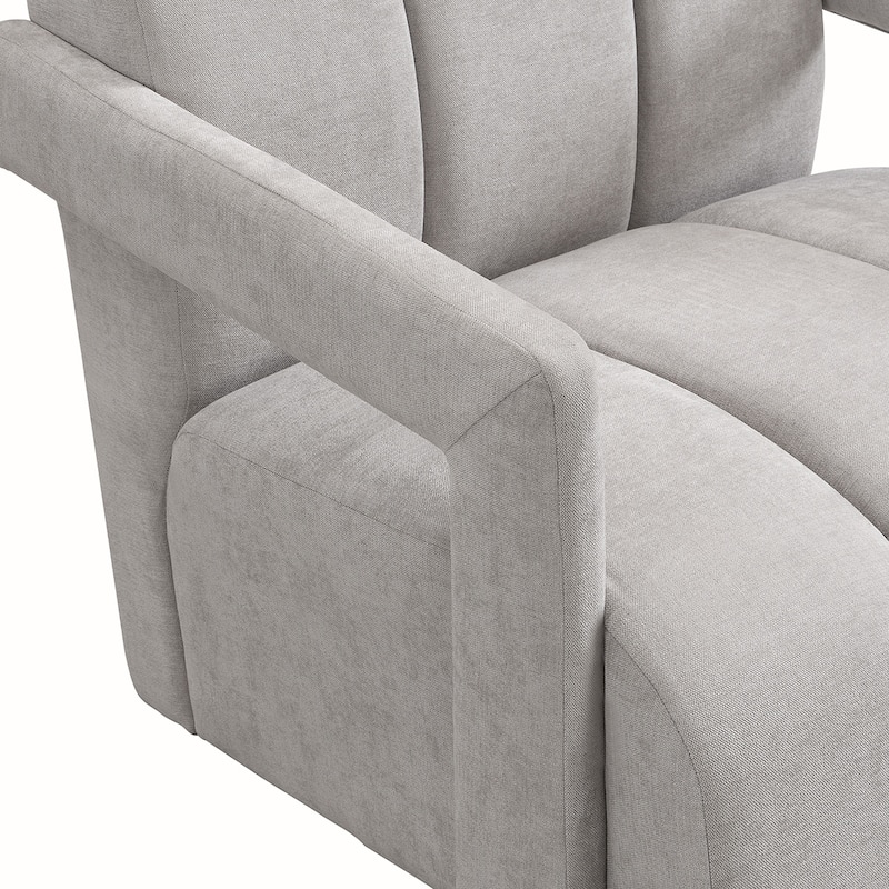 Polyester Fabric L-shaped Armrests