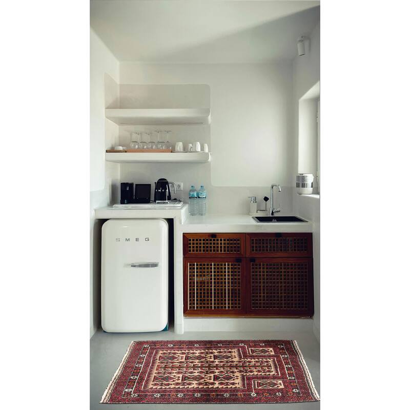 ECARPETGALLERY Hand-knotted Teimani Tan Wool Rug - 2'10 x 3'8