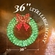 preview thumbnail 22 of 51, Pre-Lit Outdoor Christmas Wreath Decoration