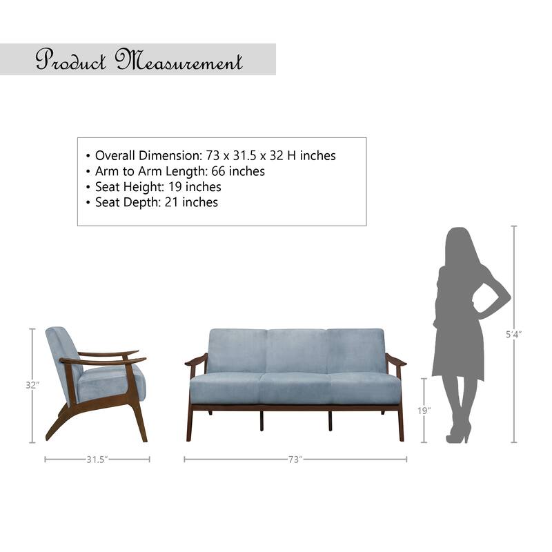 Parlier Velvet Sofa
