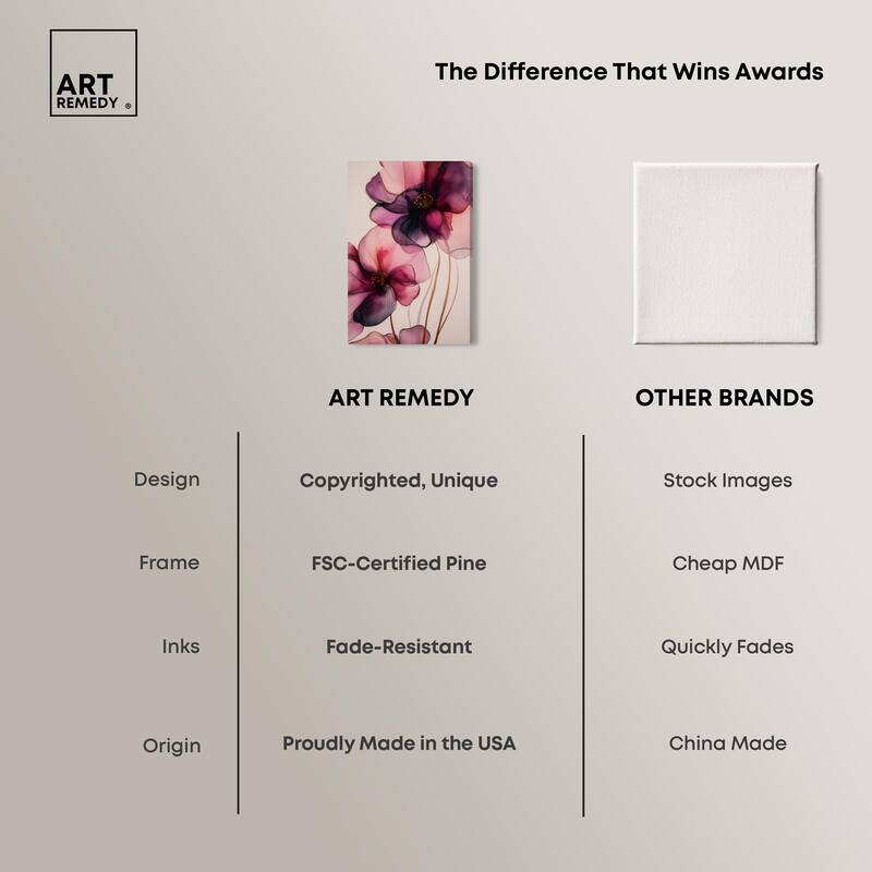 Velvet Verse III Canvas by Art Remedy, Gallery Wrapped