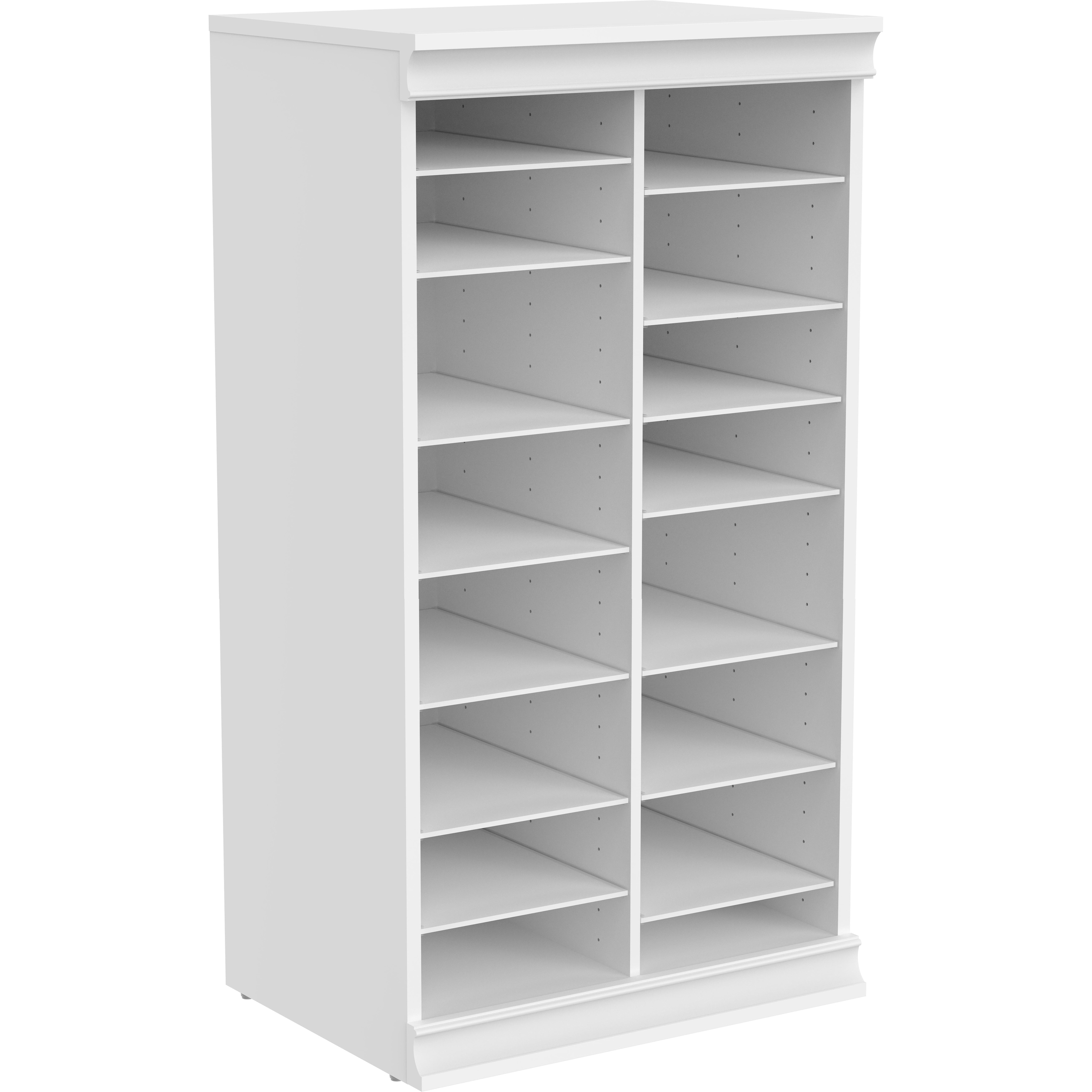 ClosetMaid Modular Storage 21.38-inch Wide Adjustable 16-Shelf Organizer