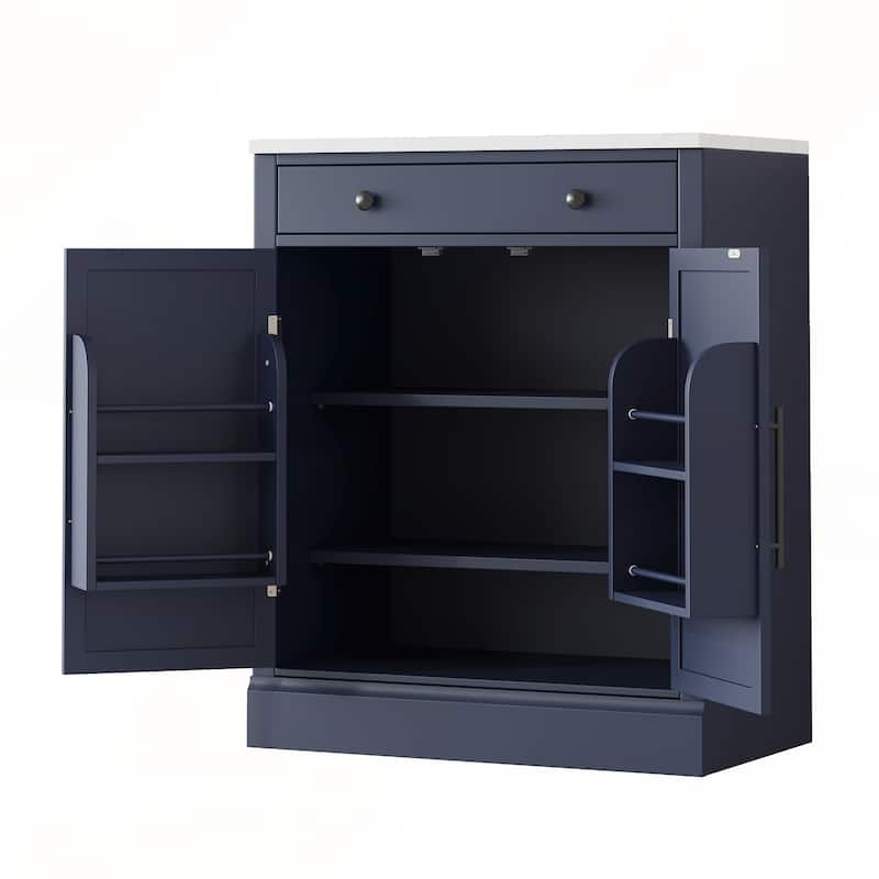 Modern Freestanding Kitchen Pantry