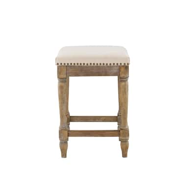 Walker 24'' Accent Stool, Putty (Set of 2)