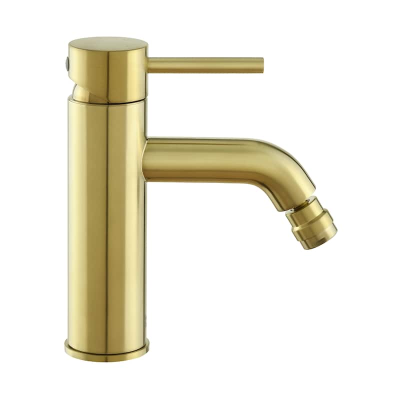 Dieppe Bidet Faucet In Brushed Gold - 17.32" x 12.6" 17.52" - 17.32" x 12.6" 17.52" - Gold