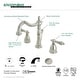 preview thumbnail 5 of 21, Traditional 8 in. Widespread Bathroom Faucet