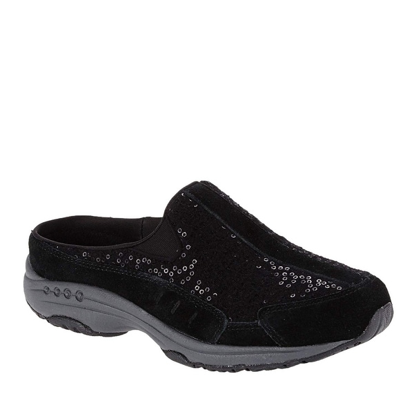 easy spirit mules black