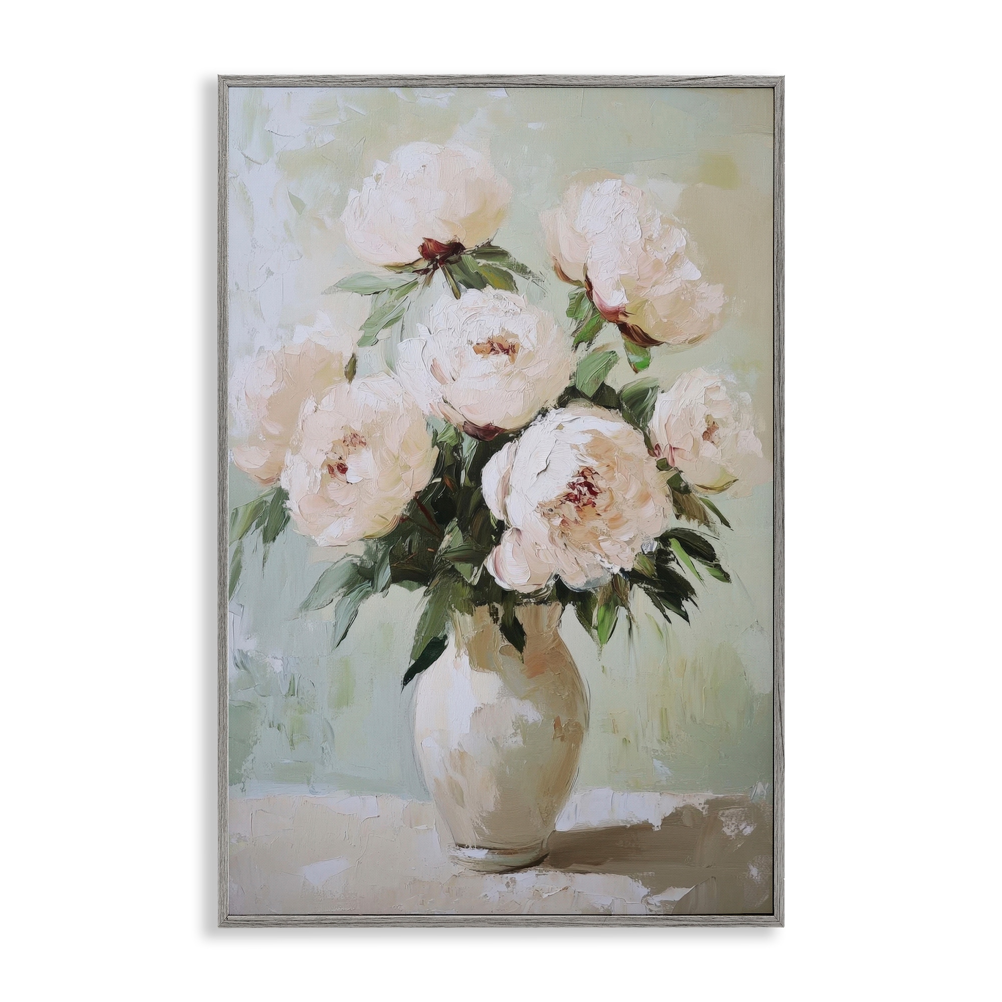 Stupell Soft Pink Bouquet Florals Framed Giclee Art Design By Petal Prints Design