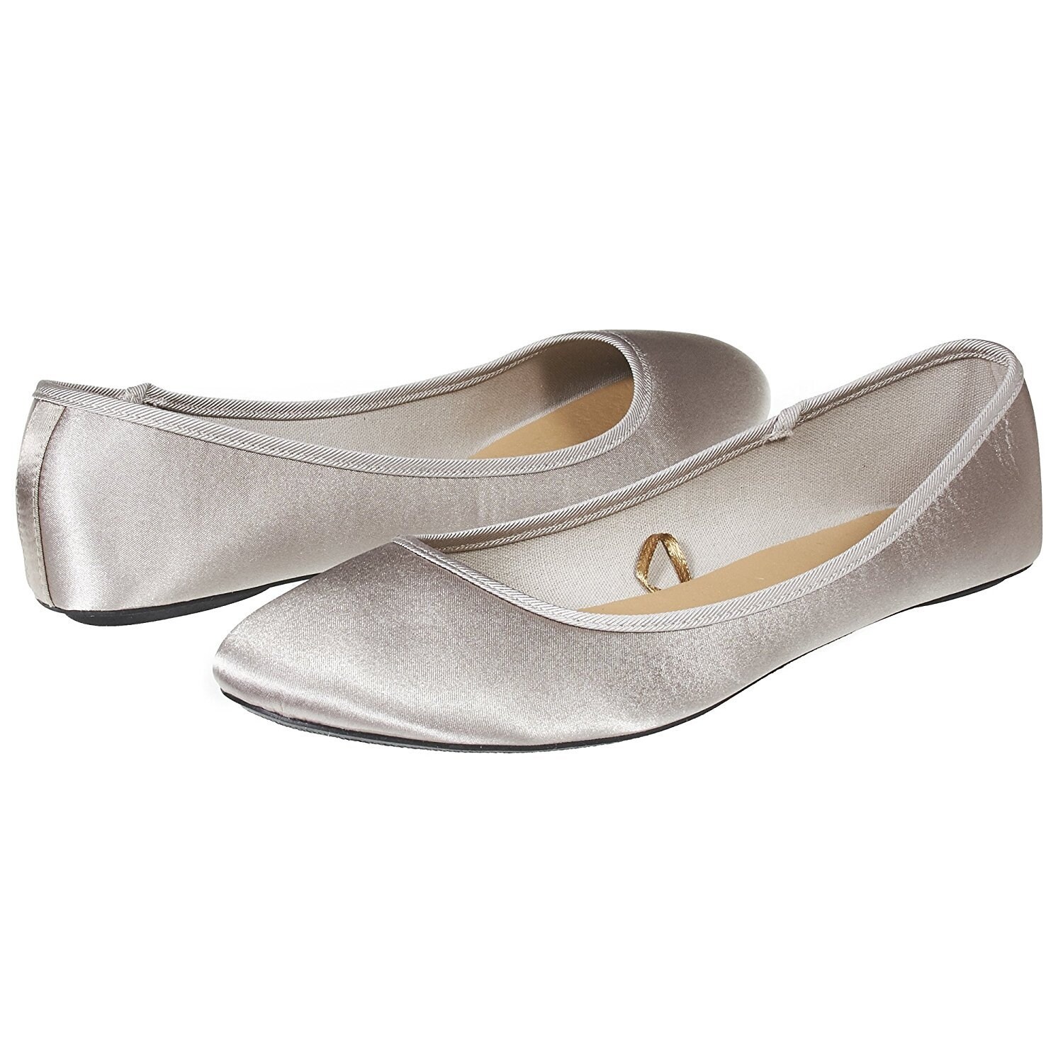 satin ballet flats