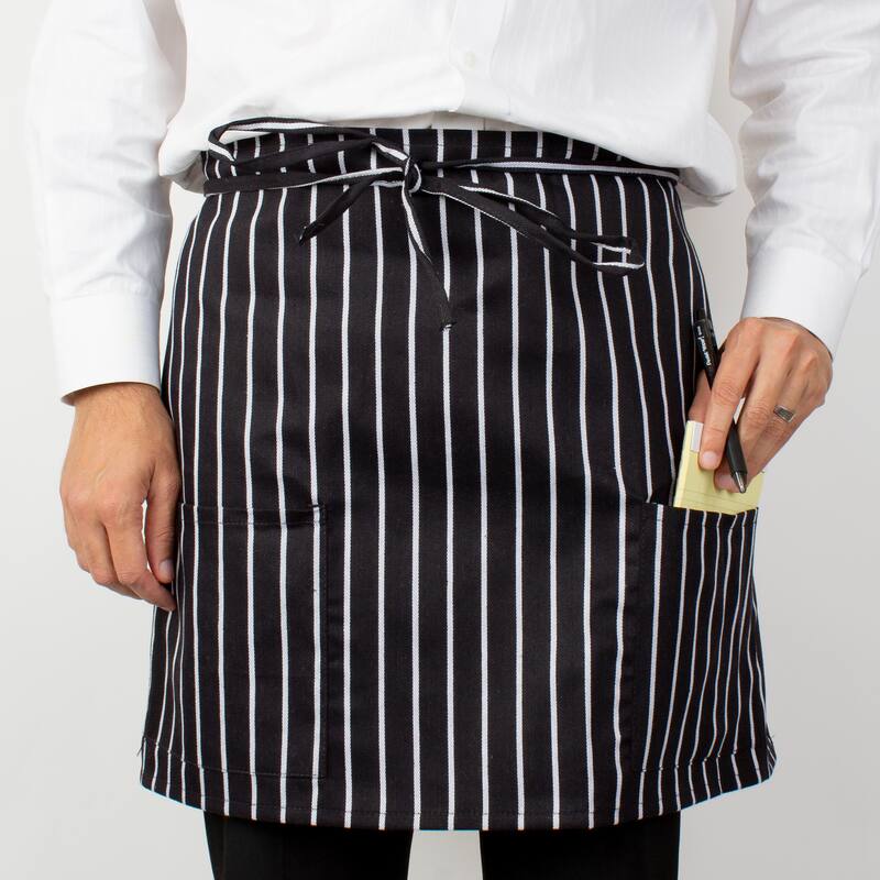 Arkwright Home Half Bistro Aprons - 12 Pack - 18x30
