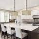preview thumbnail 6 of 30, Tifany Modern Gold 4-Light Drum Chandelier Colored Glass Lights for Kitchen Island Bedroom