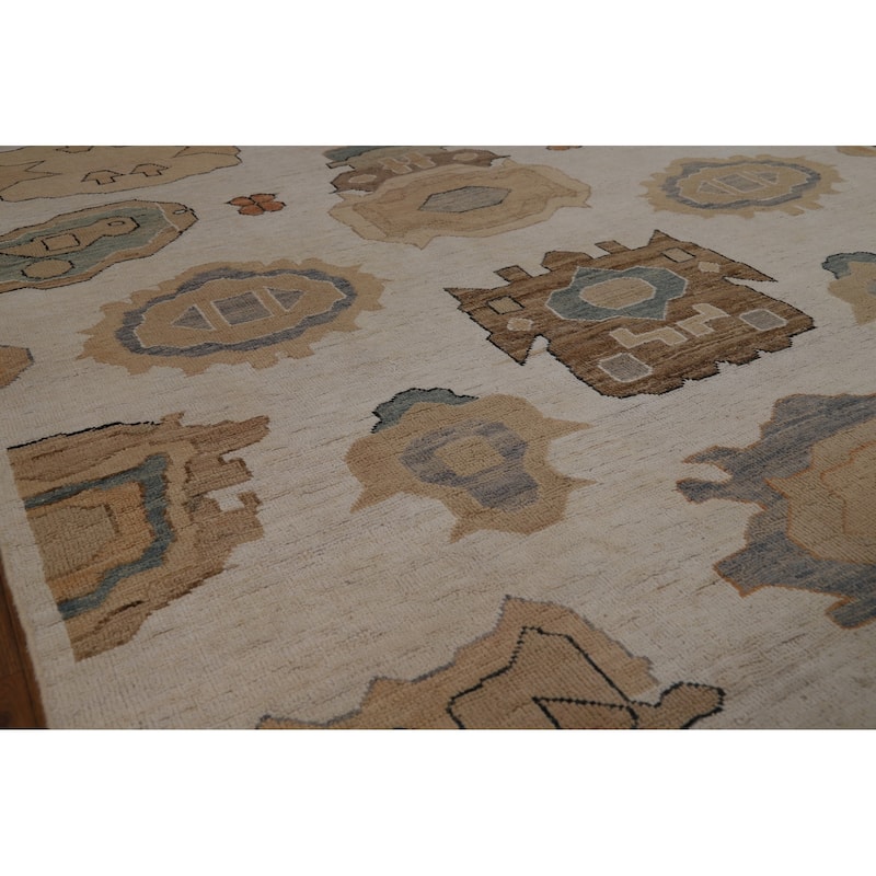 Vegetable Dye Gabbeh Oriental Area Rug Handmade Wool Carpet - 5'1" x 8'2"