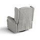 preview thumbnail 31 of 36, Storkcraft Serenity Wingback Upholstered Recline Glider