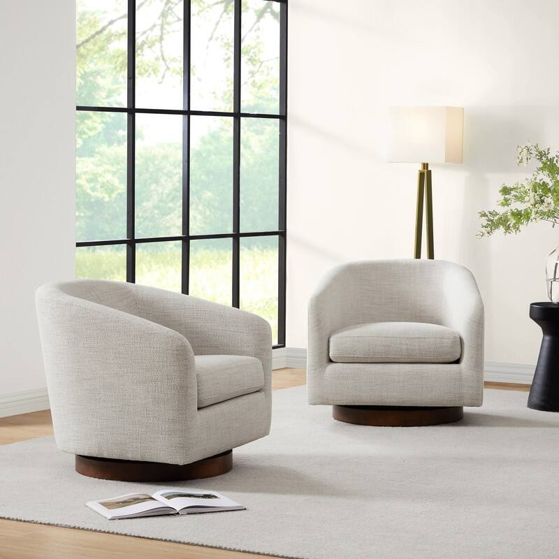 Spruce & Spring Liam Swivel Accent Chair